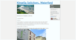 Desktop Screenshot of kinsellasolicitors.com